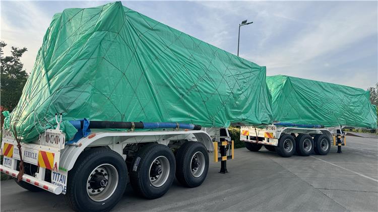 Pneumatic Cement Tanker Silo Semi Trailer in Saudi Arabia