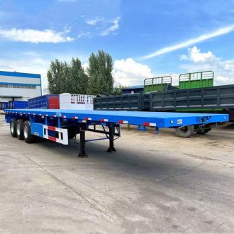 Tri Axle 40 Ft Flatbed Trailer