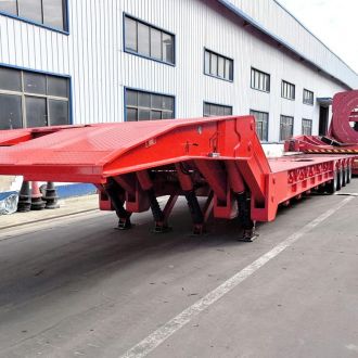 4 Axle Folding Gooseneck Trailer