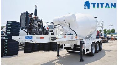 Cement Concrete Mixer Trailer