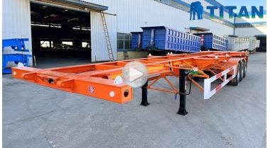 Tri Axle 40 Foot Container Chassis